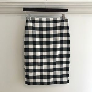 Ann Taylor Gingham Skirt